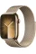 Apple Watch Series 9 GPS + LTE 41mm Gold Stainless Steel Case with Gold Milanese Loop